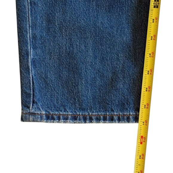 Levi's Womens Low Pro Relaxed Straight Jeans Light Wash Size 27 Mid Rise Vintage - Picture 9 of 12